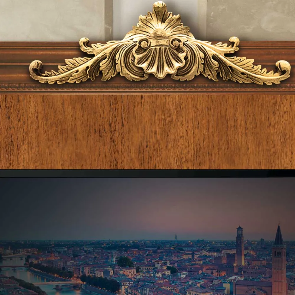 Wohnen Wohnwände|Wohnwand*Extravagante TV Anbauwand Möbelset - Carlenna (vierteilig)