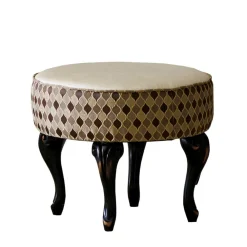 Wohnen Sessel & Hocker|Italienische Möbel*Extravaganter Hocker 53x42x53 cm - Macionas