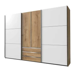 Wohnen Kleiderschränke|Kleiderschränke*Extravaganter Schlafzimmerschrank zweifarbig - Stufania