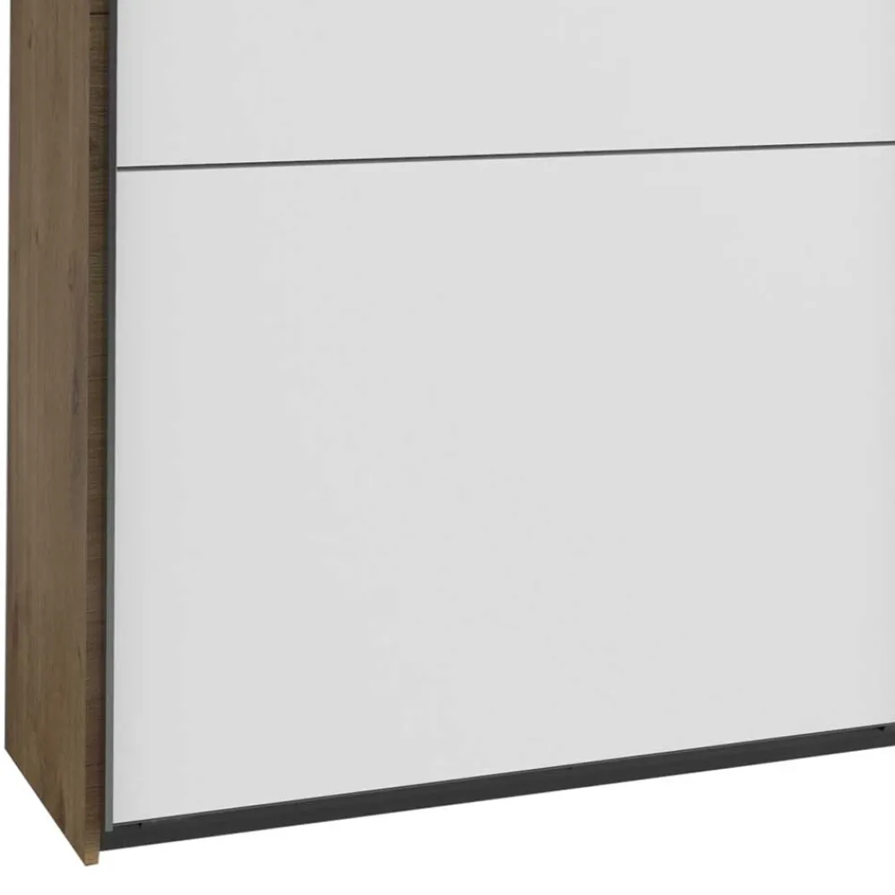 Wohnen Kleiderschränke|Kleiderschränke*Extravaganter Schlafzimmerschrank zweifarbig - Stufania