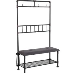 Wohnen Garderoben|Garderoben*Factory Design Garderobe aus Eisen Rohren - Nenvia