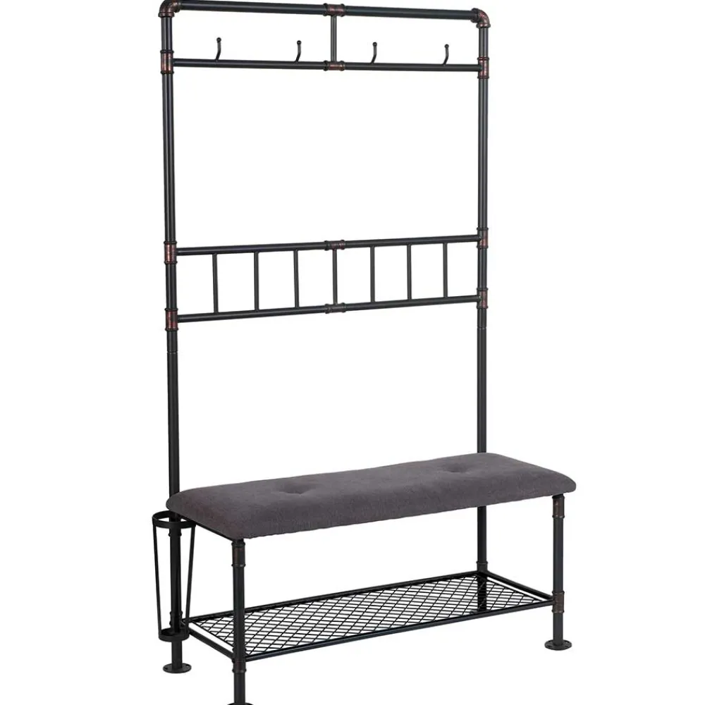 Wohnen Garderoben|Garderoben*Factory Design Garderobe aus Eisen Rohren - Nenvia