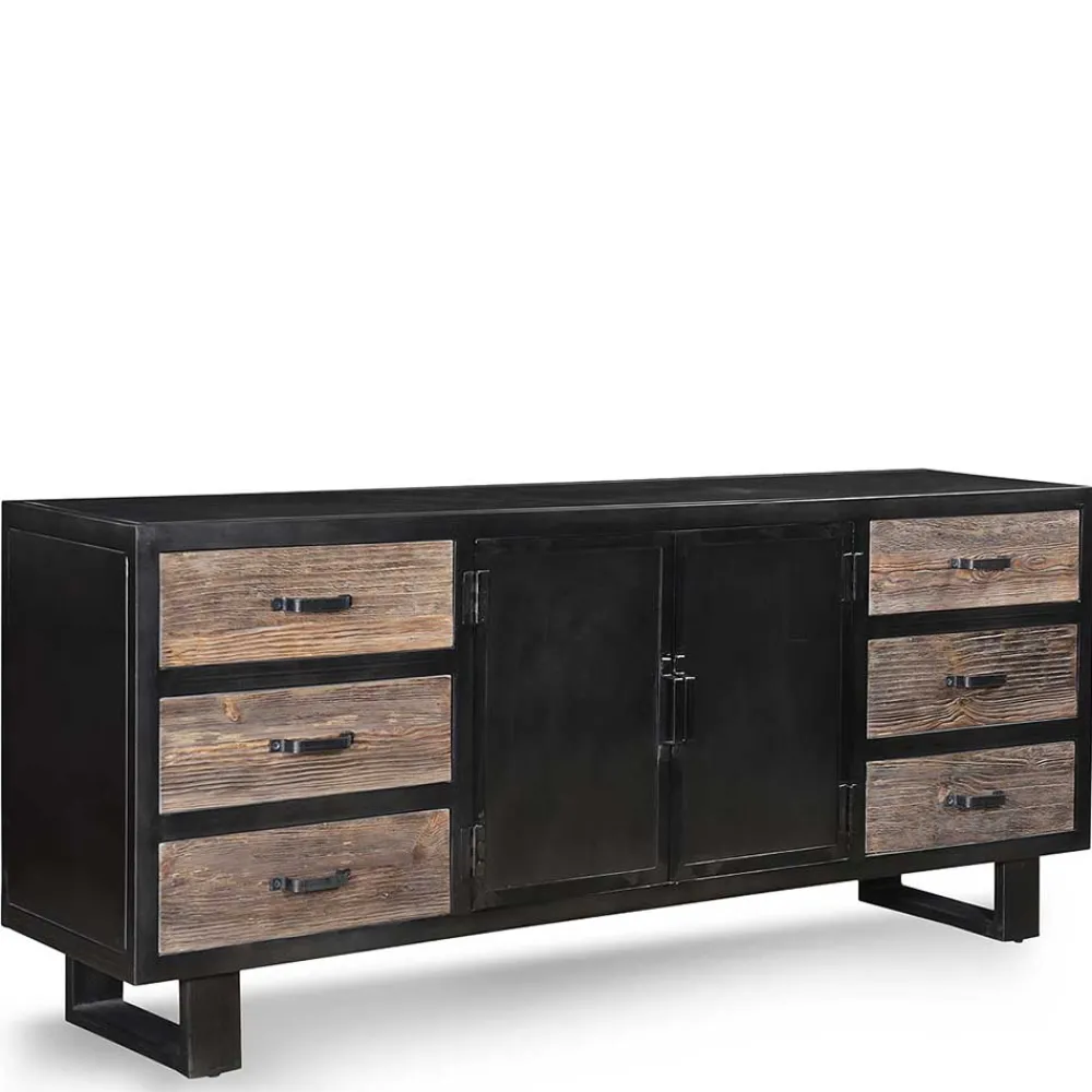 Wohnen Factory Sideboard mit sechs Schubladen - Vebugran
