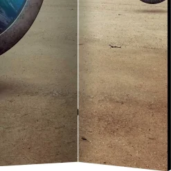 Wohnen Paravents|Wohnzimmer-Regale*Faltbare Foto Trennwand mit Fantasy Motiv - Etterna