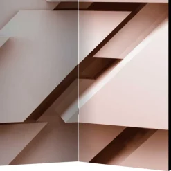 Wohnen Braune Möbel|Paravents*Faltbare Trennwand aus fünf Elementen - Cistra