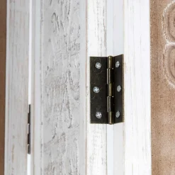 Wohnen Wohnzimmer-Regale|Shabby Chic Möbel*Faltbarer Paravent - auch als Regal nutzbar - Varese