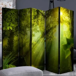 Wohnen Paravents*Faltbarer Paravent Wald & Sonne - Pulany