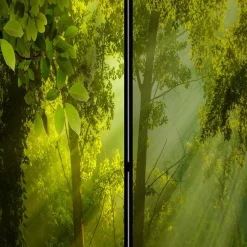 Wohnen Paravents*Faltbarer Paravent Wald & Sonne - Pulany