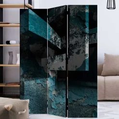 Wohnen Paravents*Faltbarer Raumteiler mit Foto Druck abstrakt - Zalabete