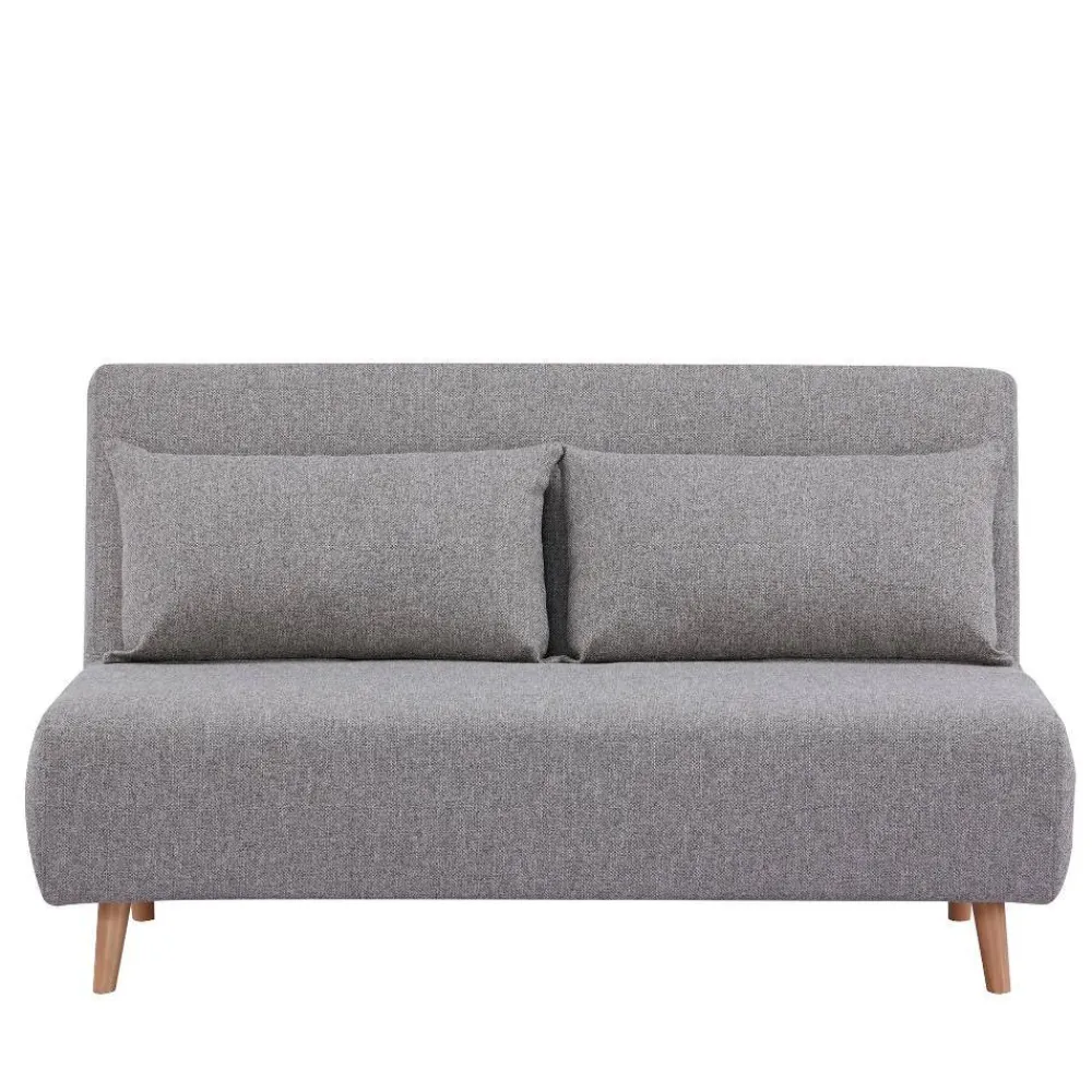 Wohnen Sofas|Sofa*Faltsofa in Grau und Birke - Lucas