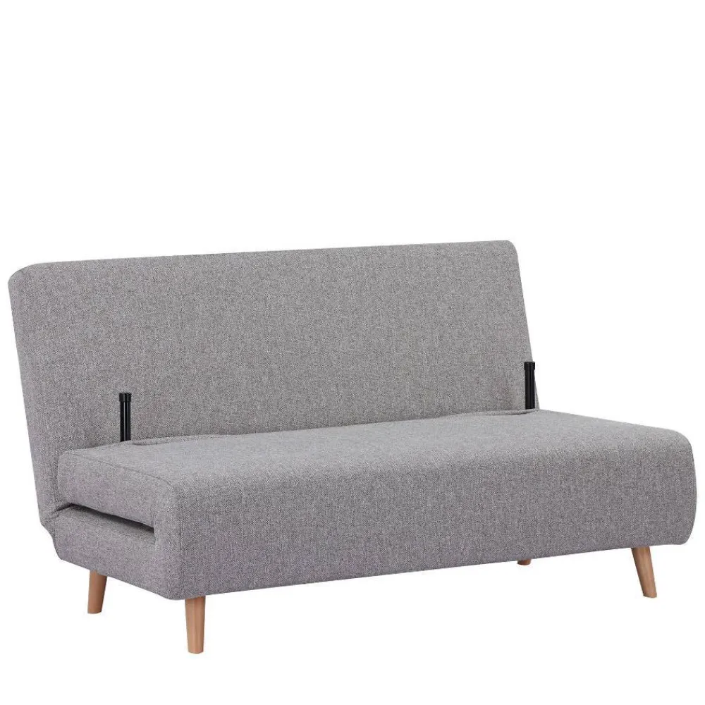 Wohnen Sofas|Sofa*Faltsofa in Grau und Birke - Lucas
