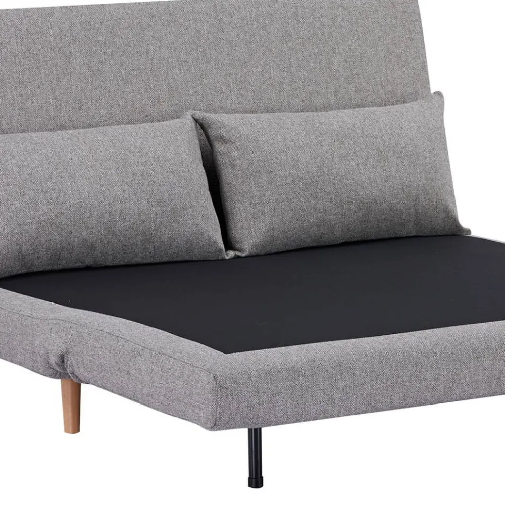 Wohnen Sofas|Sofa*Faltsofa in Grau und Birke - Lucas