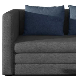 Wohnen Sofas|Sofa*Faltsofa in Grau und Jeansblau - Cancun