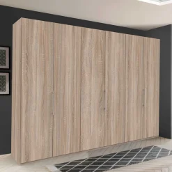 Wohnen Kleiderschränke|Kleiderschränke*Falttüren Schlafzimmerschrank 3-türig - Zayun