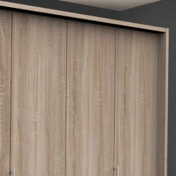 Wohnen Kleiderschränke|Kleiderschränke*Falttüren Schlafzimmerschrank 3-türig - Zayun