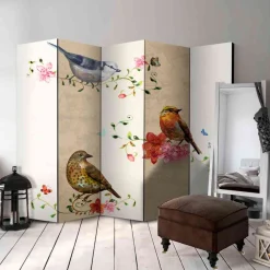 Wohnen Kinder-Paravents*Farbig bedruckter Paravent Nostalgie - Cazatan