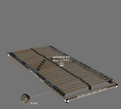 Wohnen Lattenroste|Jugend-Lattenroste*Federholzrahmen bis 120 kg belastbar - Dress