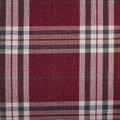 Wohnen Federkern Küchensofa in Rot kariert - Sinael