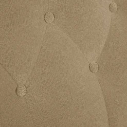 Wohnen Schlafsofas*Federkern Schlafsofa aus Flockstoff in Beige - Mabu