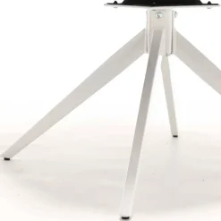 Wohnen Weiße Möbel|Küchenstühle*Federkern-Armlehnenstuhl in Kupfer Rotbraun - Coriga (2er Set)