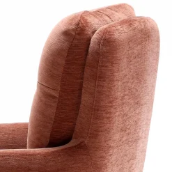 Wohnen Weiße Möbel|Küchenstühle*Federkern-Armlehnenstuhl in Kupfer Rotbraun - Coriga (2er Set)