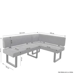 Wohnen Federkern-Eckbank für moderne Esszimmer - Gulica