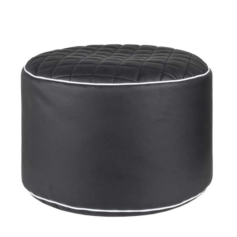 Kinder Wohnen Fernseh Sitzsack Marosso in Schwarz