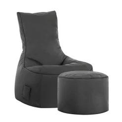 Wohnen Sitzsäcke|Sitzsäcke*Fernseh Sitzsack Maximo in Anthrazit