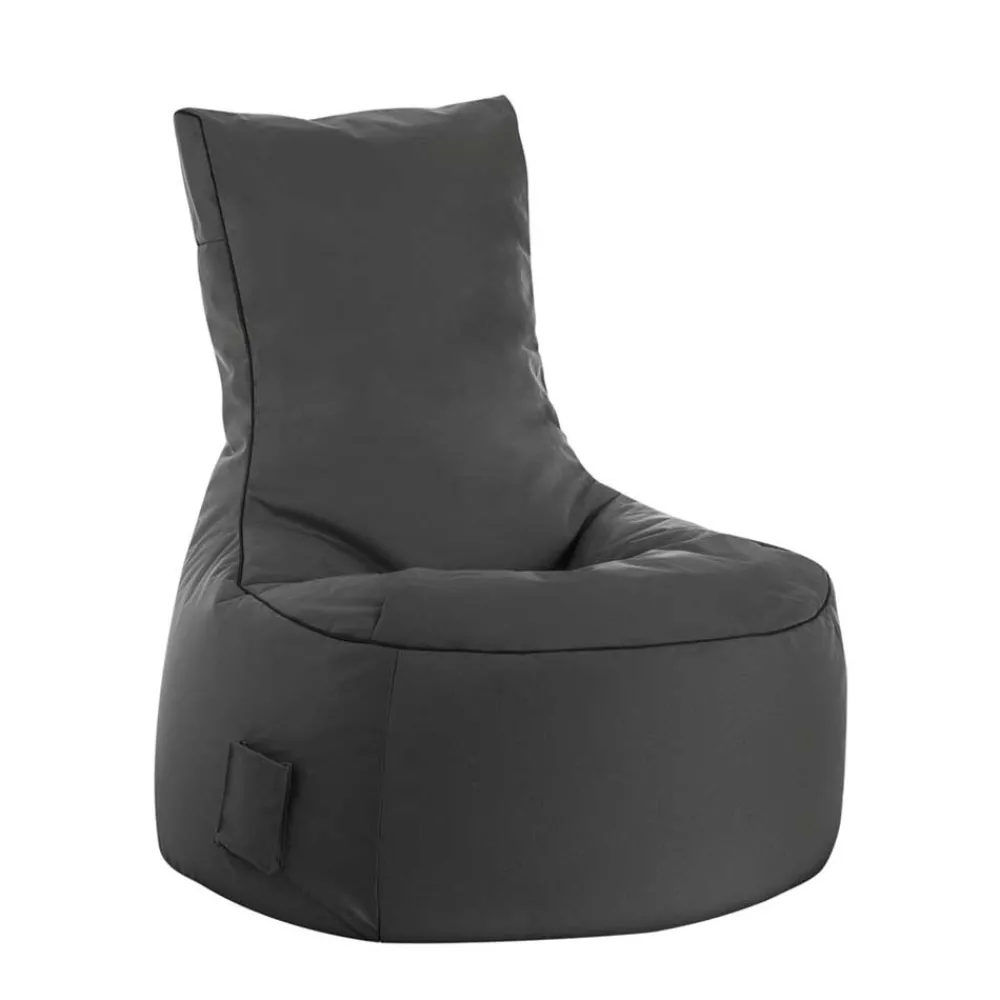 Wohnen Sitzsäcke|Sitzsäcke*Fernseh Sitzsack Maximo in Anthrazit