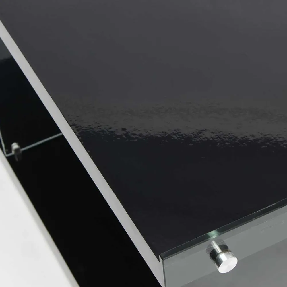 Wohnen Sideboards & Kommoden|Sideboards & Kommoden*Fernseher Tisch in Schwarz MDF - Sulara