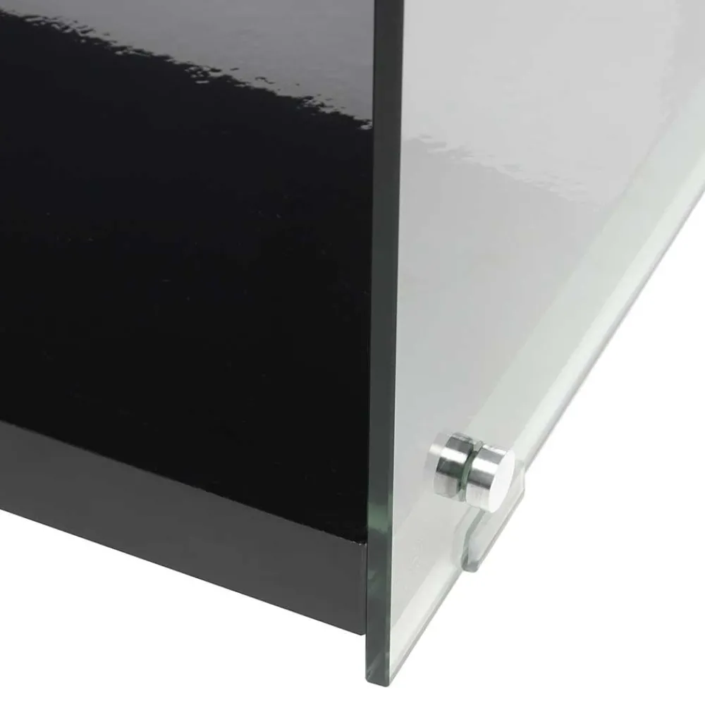 Wohnen Sideboards & Kommoden|Sideboards & Kommoden*Fernseher Tisch in Schwarz MDF - Sulara