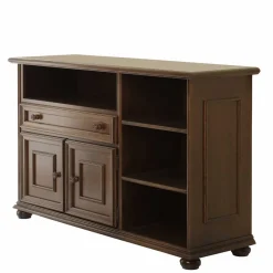 Wohnen Tv & Hifi-Möbel|Tv & Hifi-Möbel*Fernseher Unterschrank in Walnussfarben - Manicos