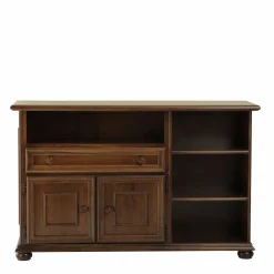 Wohnen Tv & Hifi-Möbel|Tv & Hifi-Möbel*Fernseher Unterschrank in Walnussfarben - Manicos