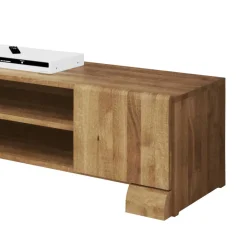 Wohnen Fernsehmöbel Vaskov aus Wildeiche Massivholz