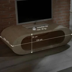 Wohnen Fernsehtisch Jon aus Stein