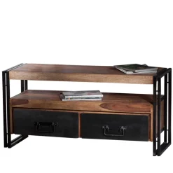 Wohnen Fernsehtisch Mendoza aus Akazie Massivholz