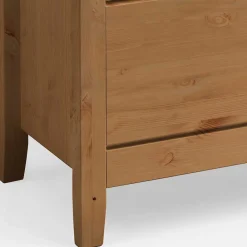 Wohnen Flachdeckel Truhe aus Kiefer Massivholz - Cabressan