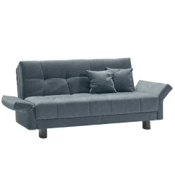 Wohnen Sofas|Sofa*Flachgewebe Bettcouch in Hellblau - Zitizen
