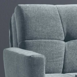 Wohnen Sofas|Sofa*Flachgewebe Bettcouch in Hellblau - Zitizen