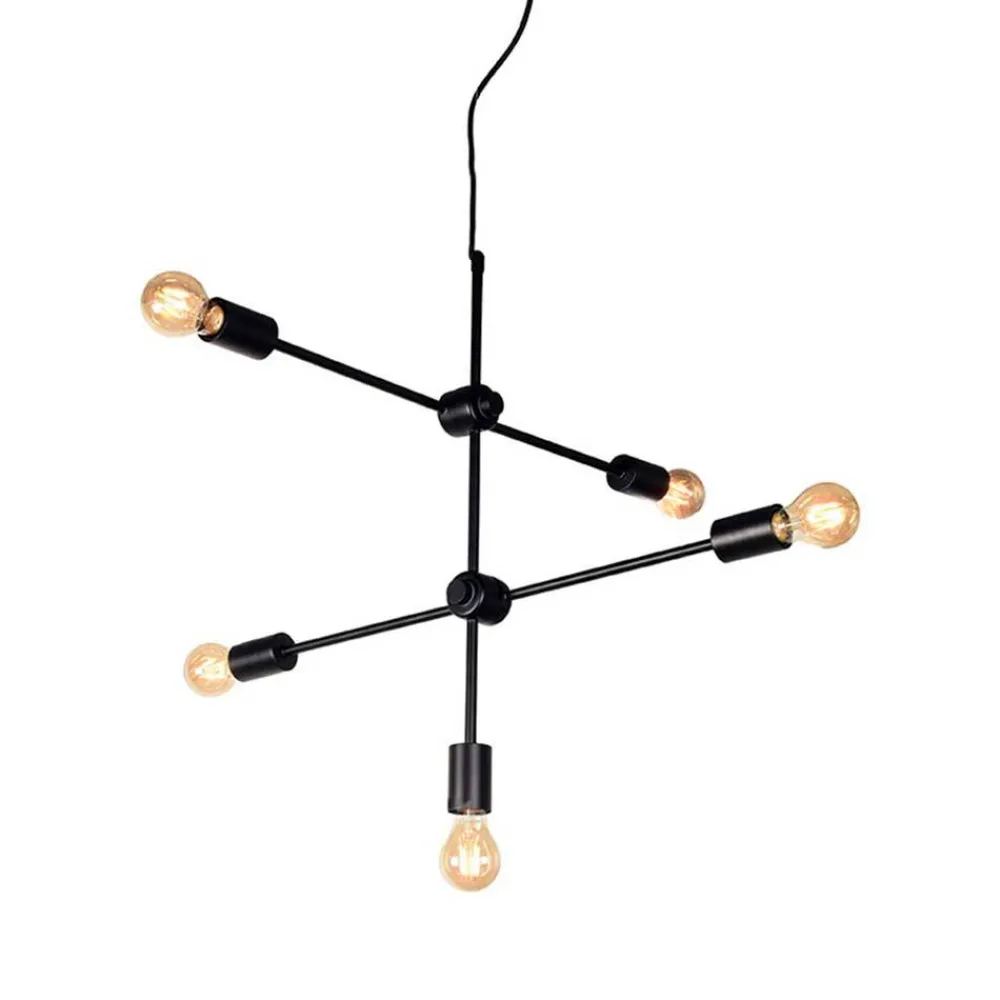 Wohnen 5-flammige Designleuchte minimalistisch - Ruberta