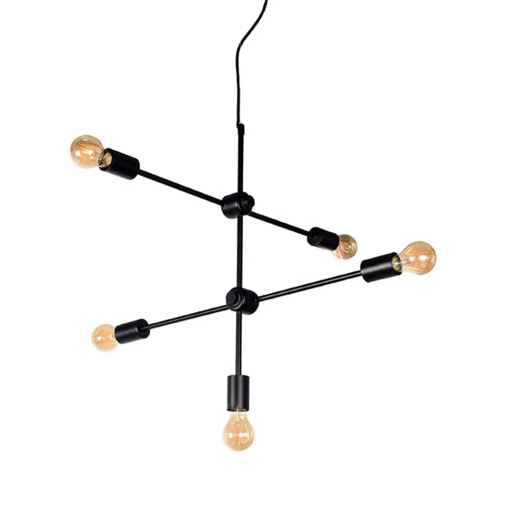 Wohnen 5-flammige Designleuchte minimalistisch - Ruberta