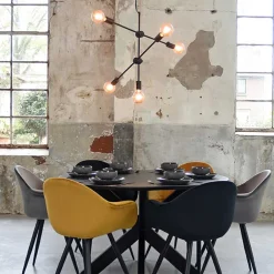 Wohnen 5-flammige Designleuchte minimalistisch - Ruberta