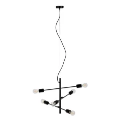 Wohnen 6-flammige Hängeleuchte minimalistisch - Evyla