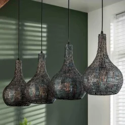 Wohnen 4-flammige Pendelleuchte fürs Esszimmer - Denada