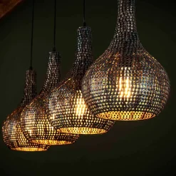 Wohnen 4-flammige Pendelleuchte fürs Esszimmer - Denada