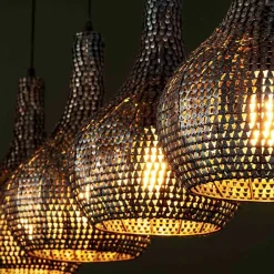 Wohnen 4-flammige Pendelleuchte fürs Esszimmer - Denada