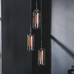 Wohnen 3-flammige Pendelleuchte modern - Bajan