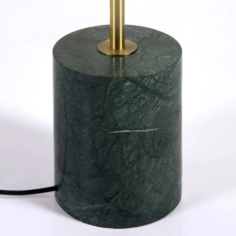 Wohnen 2-flammige Stehleuchte mit weißen Glas Kugelschirmen - Partiona