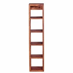 Wohnen Esszimmerschränke*Flaschenregal Hoslo aus Massivholz Sheesham