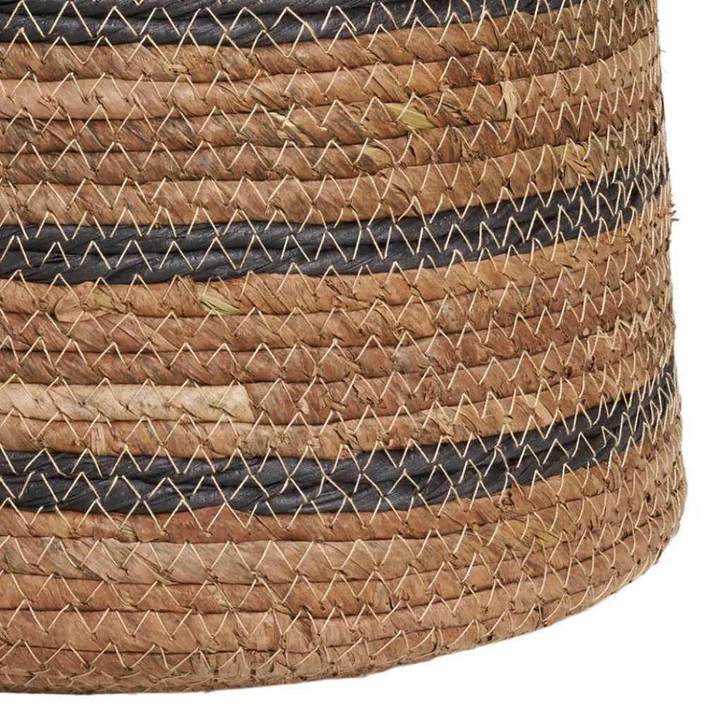 Wohnen Flechtkorb Set aus Bananenblatt - Avocado (zweiteilig)